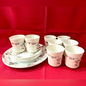17 Corelle Floral Set